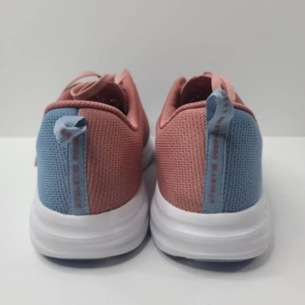 APL Athletic Propulsion Labs Womens 9.5 Sneakers Shoes Pink Blue Lace Mesh New